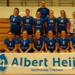 Volleybaldames AH/HVV gaan door met zegereeks