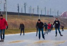 Schaatsen op de IJsbaan van Hattem