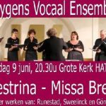 Huygens Vocaal Ensemble zingt Misa Brevis van Palestrina