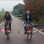Fietsstraat Geldersedijk officieel geopend