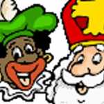 Sint en Piet op de weekmarkt in Hattem