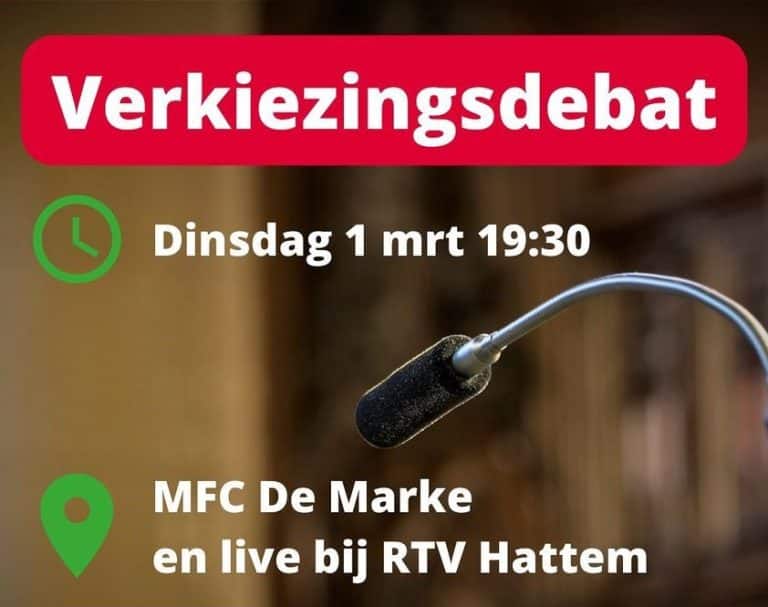 Hattems Verkiezingsdebat in de Marke