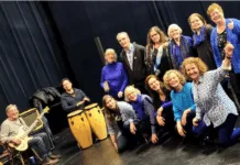 Wresinski koor treedt op bij Oldeniel