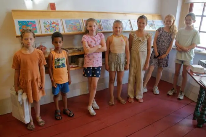 1. Kleurwedstrijd winnaars