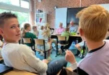 Europapa op de Zaaier – gastles van burgemeester en gemeenteraadsleden