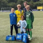 Jeugdafdeling sv Hatto-Heim in het nieuw