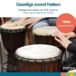 Djembéworkshop en samen eten