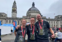 Hattemers lopen halve marathon in Wales