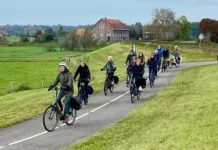 Andreascantorij fietst van concert naar concert