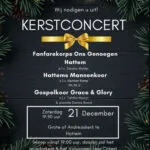 Kerstconcert Ons Genoegen, Hattems Mannenkoor en Grace & Glory