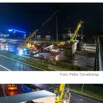A28 ongeluk blokkeert snelweg