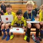 Jeugdzaalvoetbaltoernooi v.v. Hattem gezellig en sportief