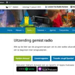 Radio-uitzendingen nu ook op Spotify en Apple Podcast te beluisteren