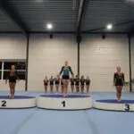 Turngoud voor Meike Fijn van Hanze Gym