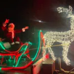 De kerstman reed niet voor niets door Hattem