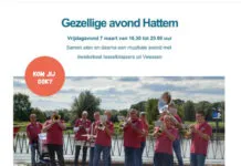 Gezellig avond in Zoethout met eten en dweilorkest