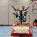 Twee keer zilver voor Hanze Gym