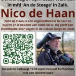Nico de Haan vertelt over vogels langs de IJssel