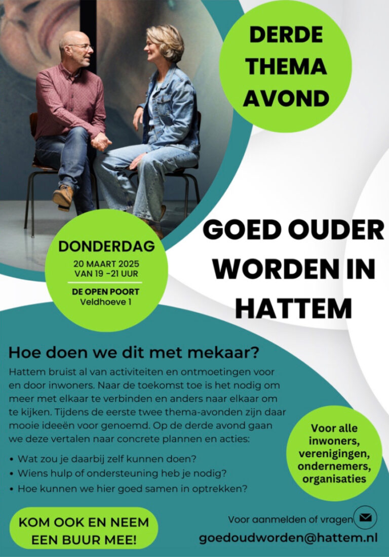 Goed ouder worden in Hattem