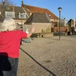 Ook Petanque-ballen waarderen de zon