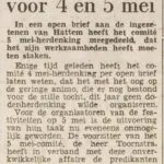 4 mei-herdenking: niet altijd hetzelfde, laat staan vanzelfsprekend