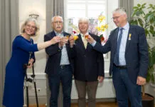 Lintjes voor Teun Juk, Bert Karssing en Herman Koopman