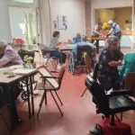 Spelletjesmiddag Zonnebloem Hattem, ook in Hattems dialect