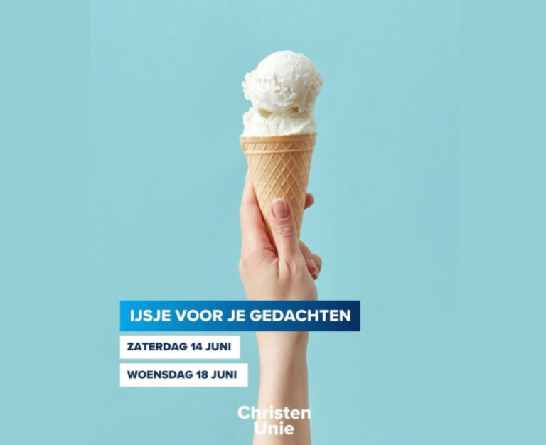 IJs-eten met de ChristenUnie IJs-eten met de ChristenUnie