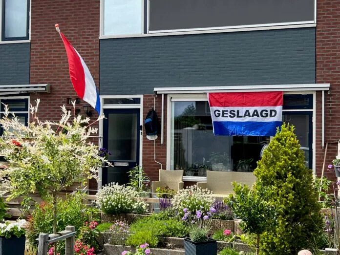 vlag geslaagd