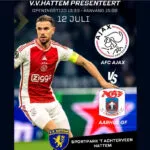 Ajax speelt 12 juli in Hattem