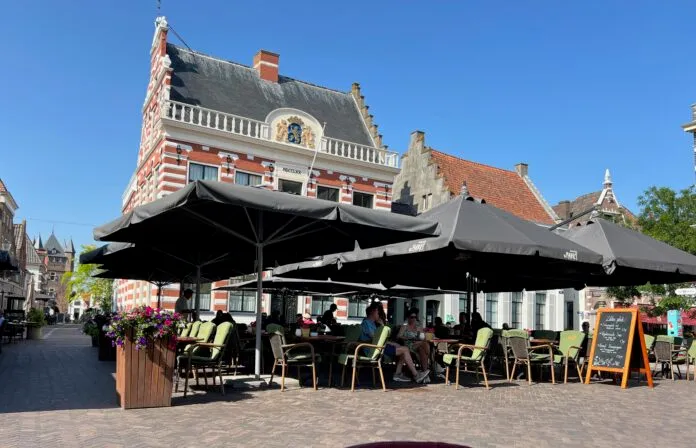 stadhuis Markt terras