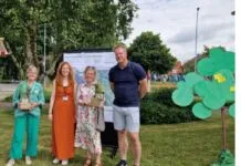 Liesbeth Rischen en Tennis- en Padelclub Hattem ontvangen Groene Pluim