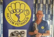 Drukke week bij Hattem Petanque met Ben Kort als jaarkampioen