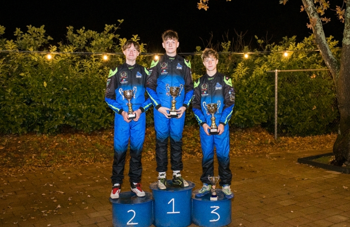 Karter Michiel Wolters pakt winst in Eefde