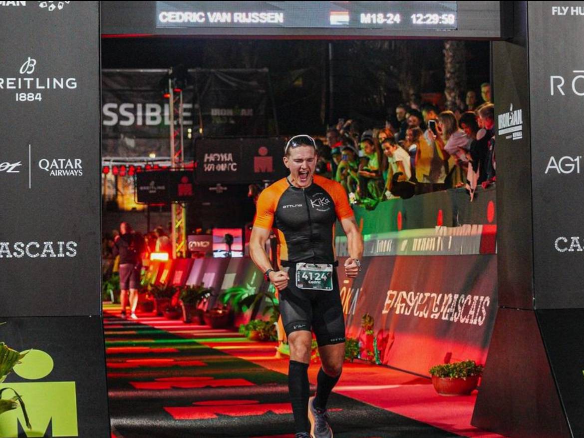 Cedric van Rijssen succesvol als ‘Ironman’