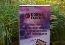 Douwe Egberts waardepuntenactie Lions Club Hattem: ‘Iedereen een bakkie!’
