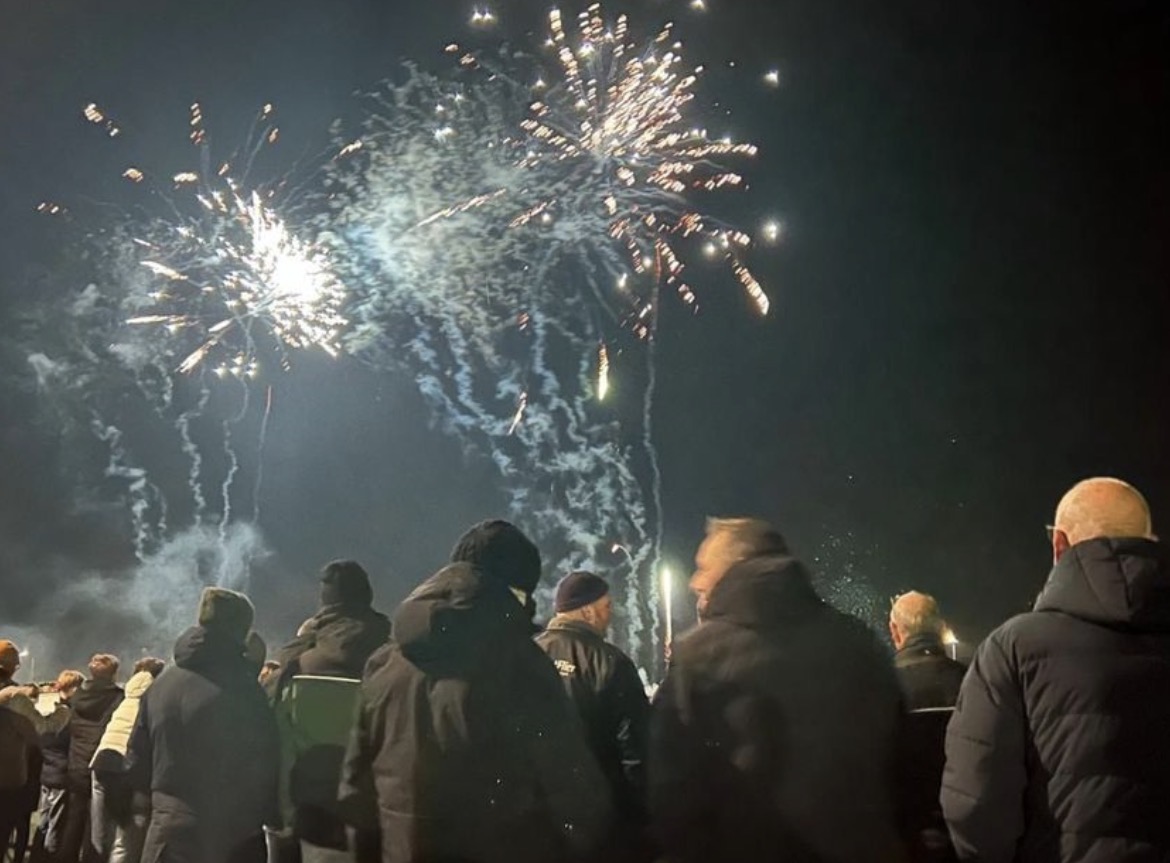 Vuurwerkshow markeert afscheid van vuurwerk