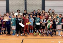 Jeugdzaalvoetbaltoernooi v.v. Hattem opnieuw succes