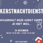 Kerstnachtdienst Open Poort: ‘Deze kerst swipe je niet weg’