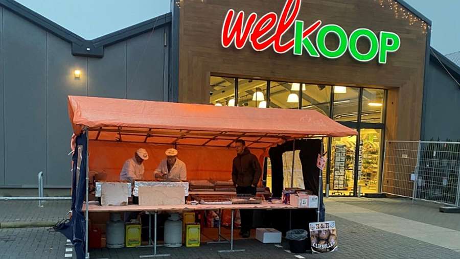 Oliebollenactie bij Welkoop