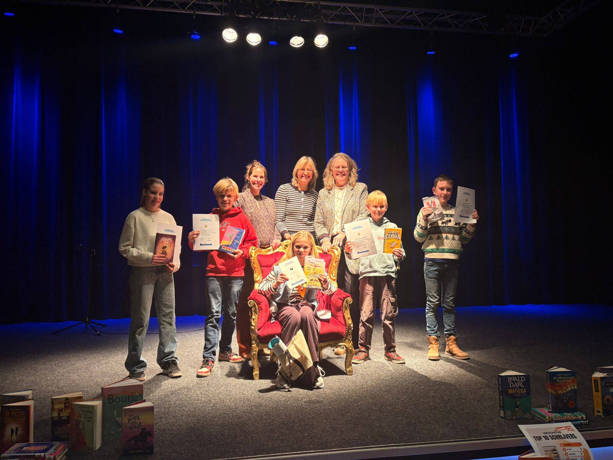 Mila Bus voorleeskampioen Hattem