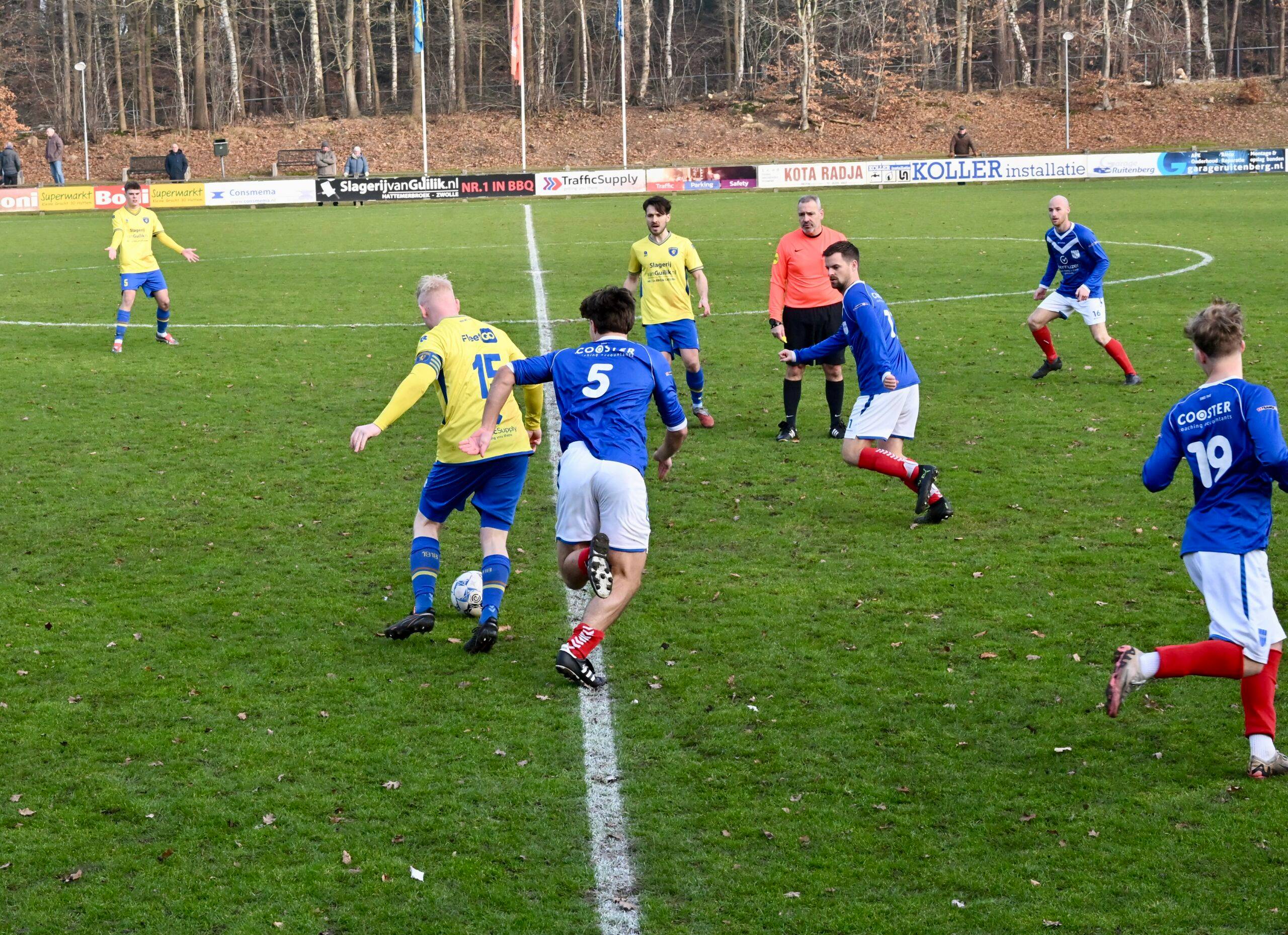 v.v. Hattem komt slechte eerste half uur niet te boven