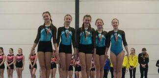 Bronzen medailles voor turnsters Hanze Gym