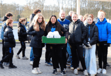 Succesvolle oliebollenverkoop Hatto-Heim en HMC
