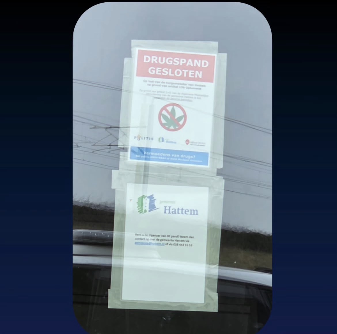 Politie doet n.a.v. drugspand oproep ‘Meld misdaad’