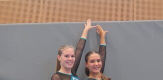 Zilver en brons voor Hanze Gymmers Nora Wieringa en Meike Fijn