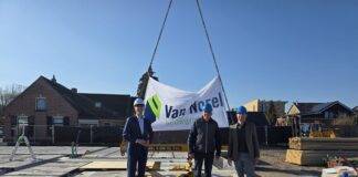 Parkstaete krijgt feestelijk fundament