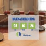 Bijzondere raadsvergadering 8 april live op RTV Hattem