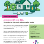 Energiecafé over einde salderingsregeling