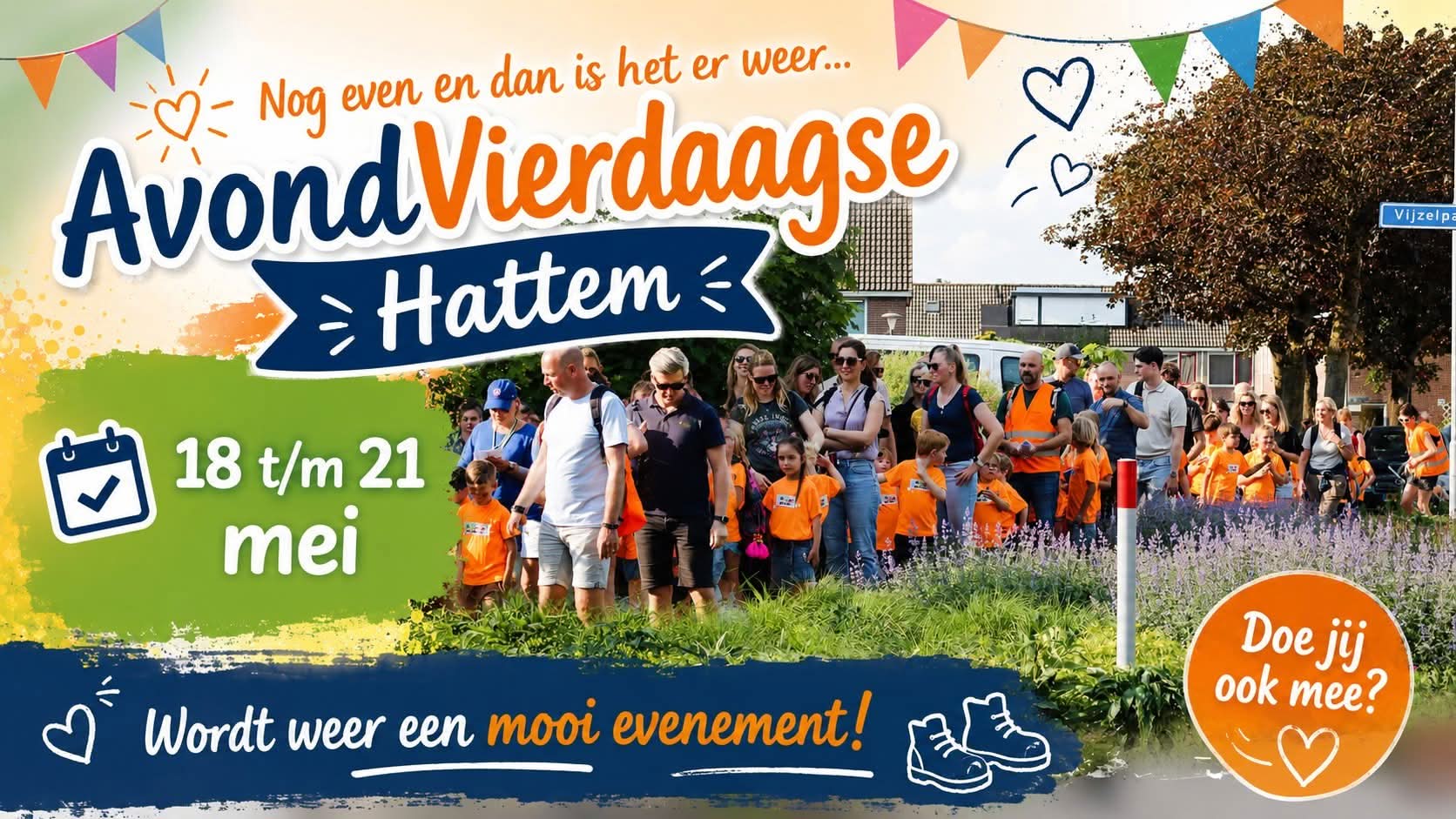 Marco Maasen, Avondvierdaagse Hattem: Veel nieuw, het vertrouwde blijft